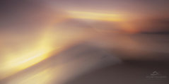 intentional camera movement seascape -  swartvlei beach