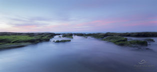 Seascape photography -  flat rock,  Wilderness