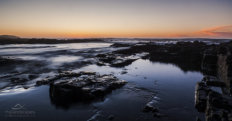 Seascape photography - sunset,  sea point