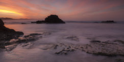 Seascape photography - sunrise on swartvlei beach