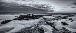 Black and white seascape photography