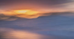 Seascape - sunrise over swartvlei beach