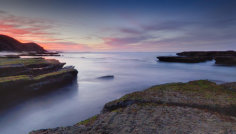 Seascape photography - sunrise, wilderness