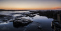 Seascape photography - sunset,  sea point