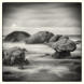 Black and white seascape photography