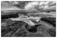 landscape - rock pools along wilderness beach, garden route